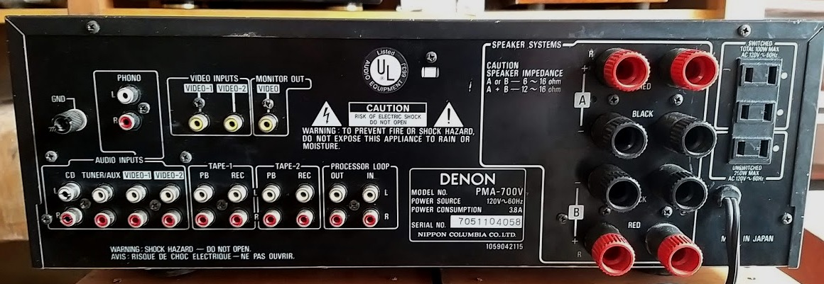 AMPLY DENON PMA-700V  3