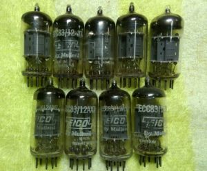 12AX7 Eico Mullard